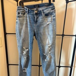 Judy blue size 7/28 boyfriend fit distressed jeans